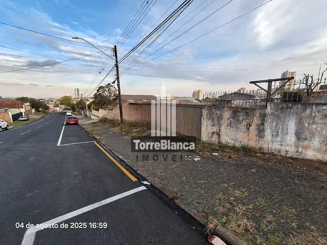 Terreno com 462m², à venda, no bairro Jardim Carvalho em Ponta Grossa