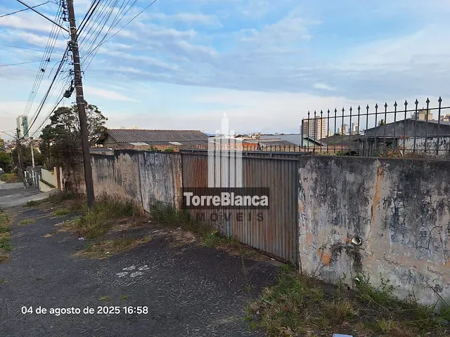 Terreno com 462m², à venda, no bairro Jardim Carvalho em Ponta Grossa