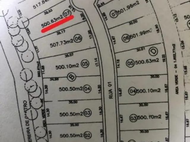 Terreno com 500m², à venda, no bairro Lajeado em Cotia
