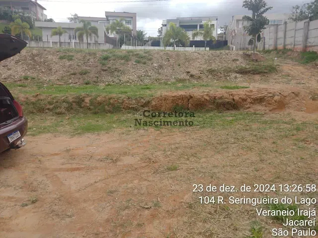 Terreno com 1264m², à venda, no bairro Parque Imperial em Jacareí