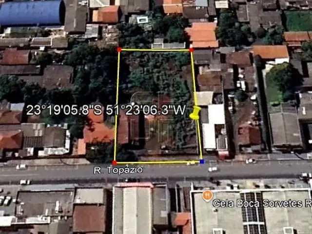 Terreno com 1832m², à venda, no bairro Vila Oliveira em Rolândia