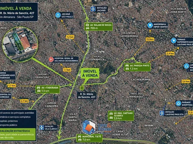 Terreno com 300m² 1 quarto e 1 banheiro, à venda, no bairro Jardim Almanara em São Paulo