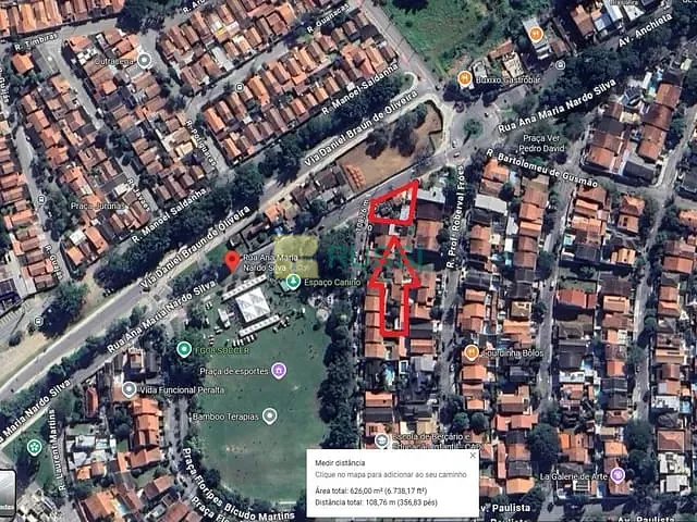 Terreno com 638m², à venda, no bairro Jardim Esplanada em São José dos Campos
