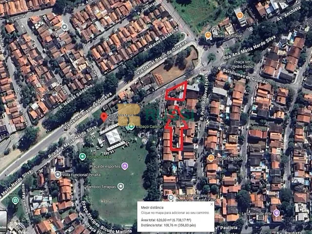 Terreno com 638m², à venda, no bairro Jardim Esplanada em São José dos Campos