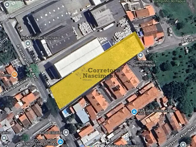 Terreno com 3000m², à venda, no bairro Eugênio de Melo em São José dos Campos