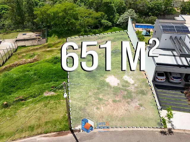 Terreno com 651m² 1 quarto e 1 banheiro, à venda, no bairro Loteamento Residencial e Comercial Horto Florestal em Jundiaí