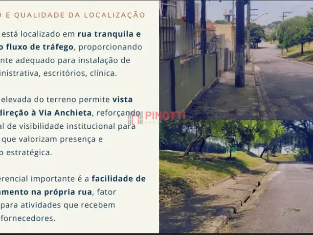 Terreno à venda, no bairro Jardim Maria Cecília em São Bernardo do Campo