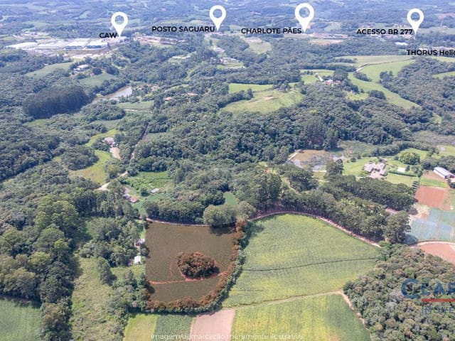 Terreno à venda, no bairro Ferraria em Campo Largo