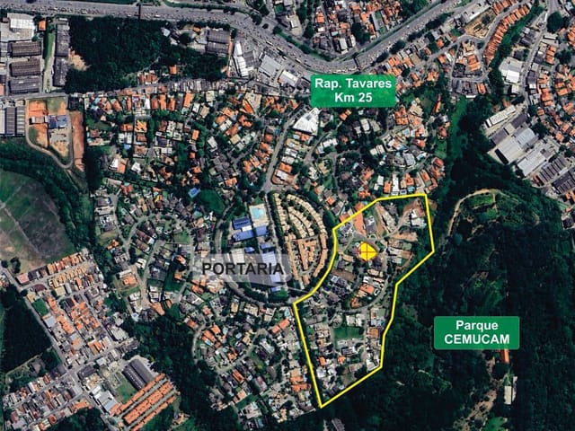 Terreno com 1153m², à venda, no bairro Jardim Passárgada I em Cotia