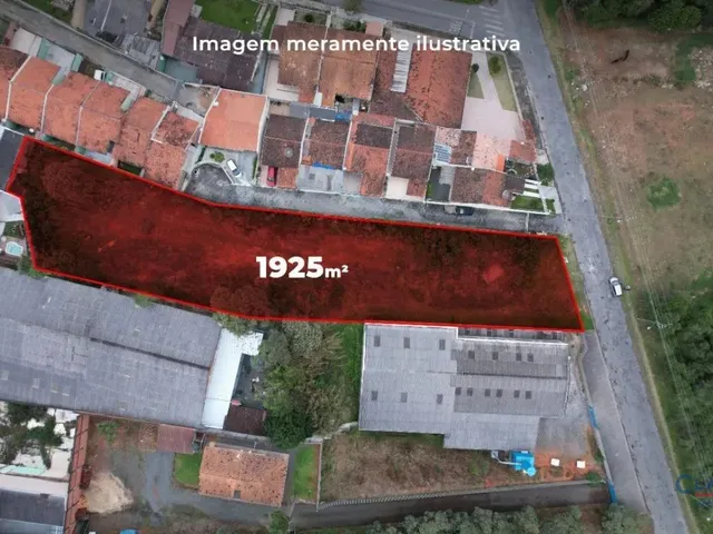 Terreno à venda, no bairro JARDIM SAO VICENTE em Campo Largo