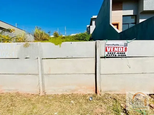 Terreno com 187m², à venda, no bairro Caetetuba em Atibaia