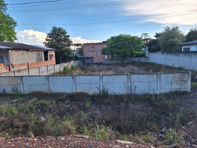 Terreno Murado no Asfalto em Oficinas – 315m² Pronto para Construir