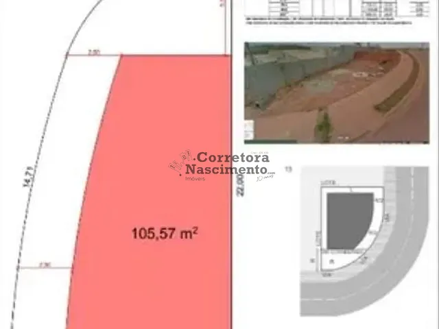Terreno com 190m², à venda, no bairro Jardim das Paineiras II em São José dos Campos