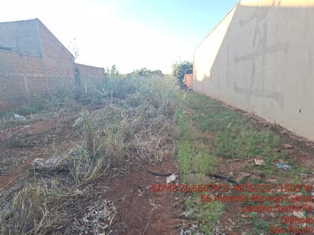 Foto do Terreno - Terreno à venda 10M², JARDIM SANTA FE, OLIMPIA - SP | Imobiliária Compare