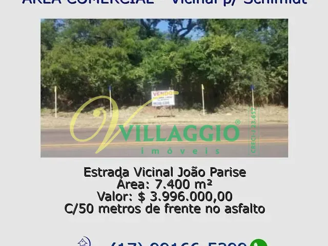 Terreno com 7400m², à venda, no bairro Parque das Amoras II em São José do Rio Preto
