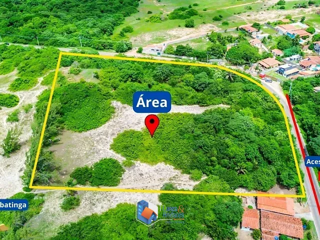 Terreno com 16300m² 1 quarto e 1 banheiro, à venda, no bairro Praia de Tabatinga em Nísia Floresta