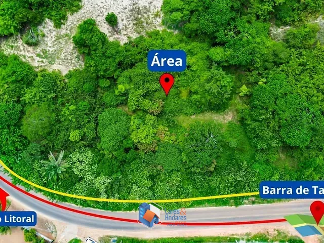 Terreno com 16300m² 1 quarto e 1 banheiro, à venda, no bairro Praia de Tabatinga em Nísia Floresta