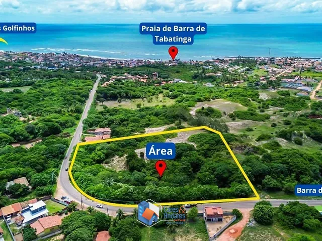 Terreno com 16300m² 1 quarto e 1 banheiro, à venda, no bairro Praia de Tabatinga em Nísia Floresta