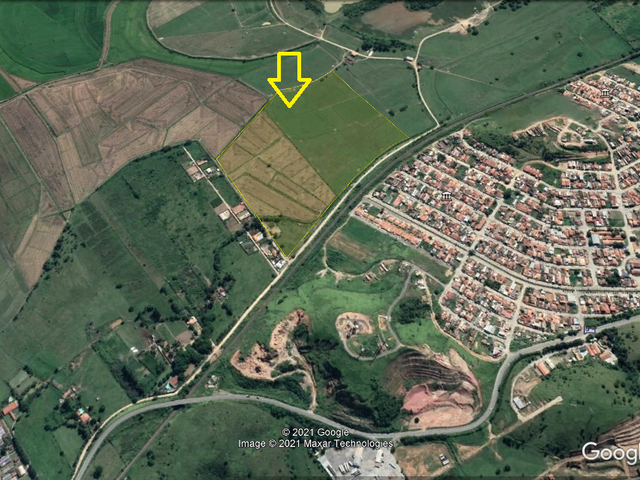 Terreno com 96800m², à venda, no bairro Itaguaçú em Aparecida