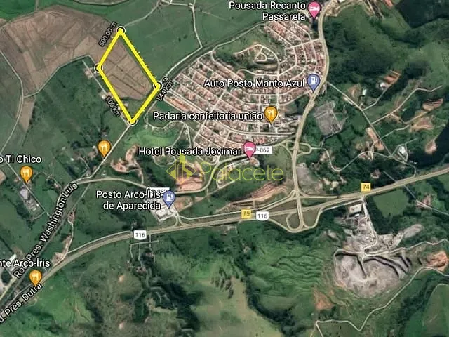 Terreno com 96800m², à venda, no bairro Itaguaçú em Aparecida