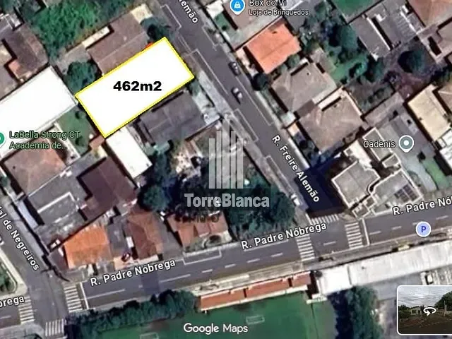 Terreno com 462m², à venda, no bairro Estrela em Ponta Grossa