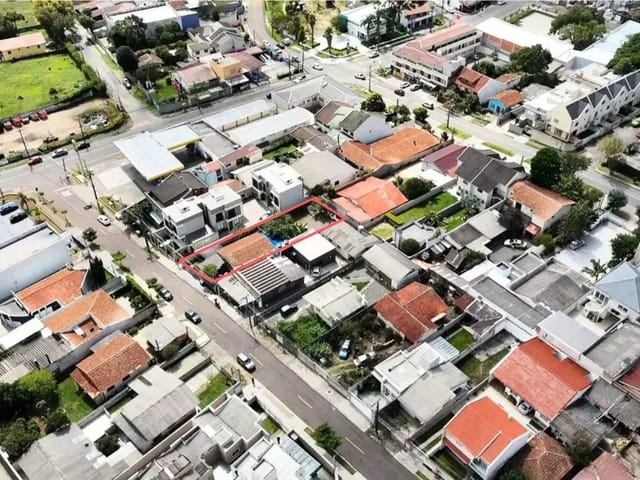 Terreno com 465m², à venda, no bairro São Braz em Curitiba
