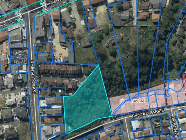 Terreno com 5059m², à venda, no bairro São Braz em Curitiba