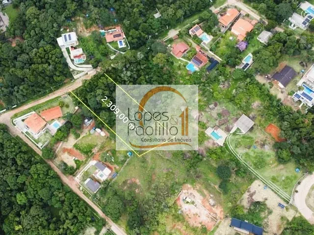 Terreno com 2309m², à venda, no bairro Estância Santa Maria do Laranjal em Atibaia