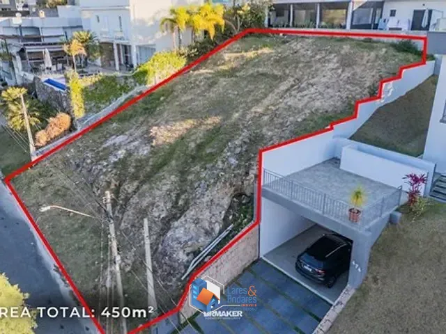 Terreno com 450m² 1 quarto e 1 banheiro, à venda, no bairro Loteamento Itatiba Country Club em Itatiba