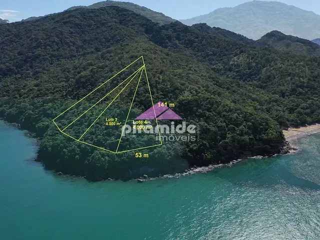 Terreno com 4000m², à venda, no bairro Lagoinha em Ubatuba