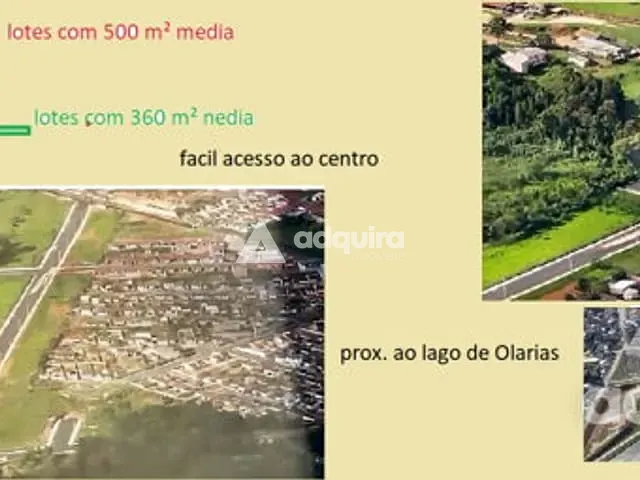 Terreno à venda, no bairro Uvaranas em Ponta Grossa
