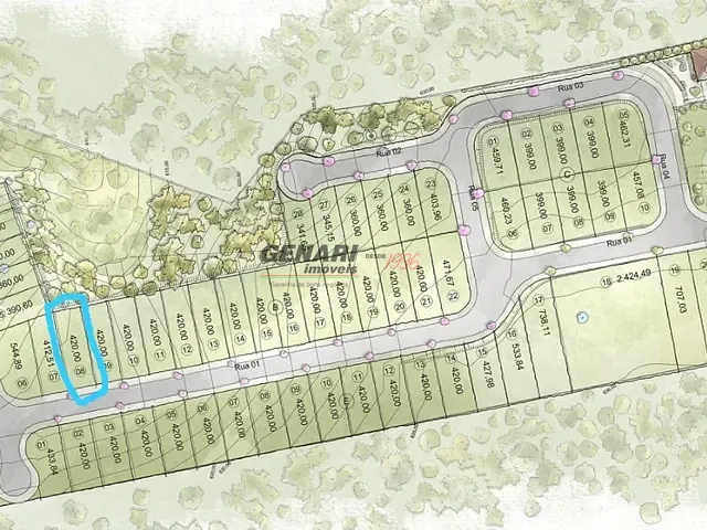 Terreno com 420m², à venda, no bairro Recanto Campestre Aldrovandia em Indaiatuba