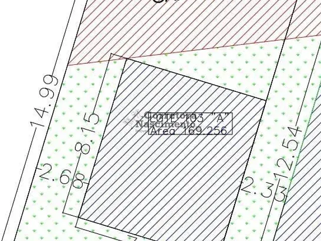 Terreno com 169m², à venda, no bairro Jardim Colinas em Jacareí