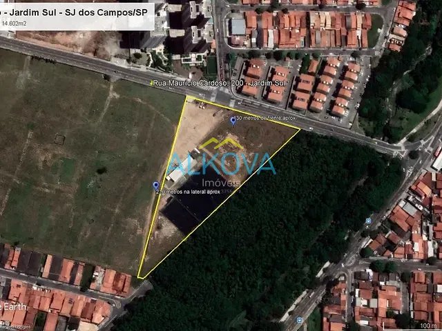 Terreno com 14602m², à venda, no bairro Jardim Sul em São José dos Campos