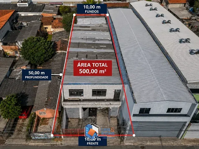 Terreno com 500m², à venda, no bairro Brasilândia em São Paulo