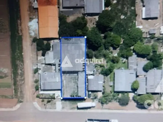 Terreno com 490m², à venda, no bairro Piriquitos em Ponta Grossa
