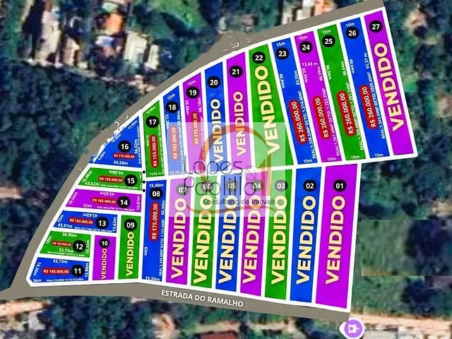 Terreno com 519m², à venda, no bairro Jardim Estância Brasil em Atibaia