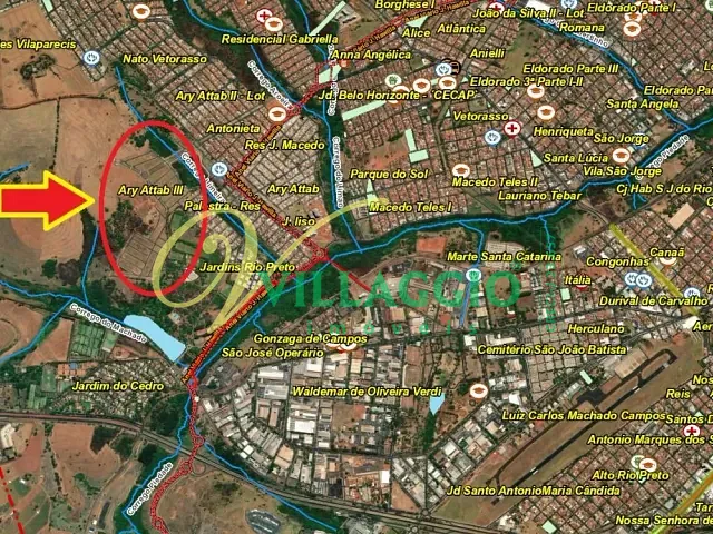 Terreno com 200m², à venda, no bairro Residencial Jardim Antonieta em São José do Rio Preto