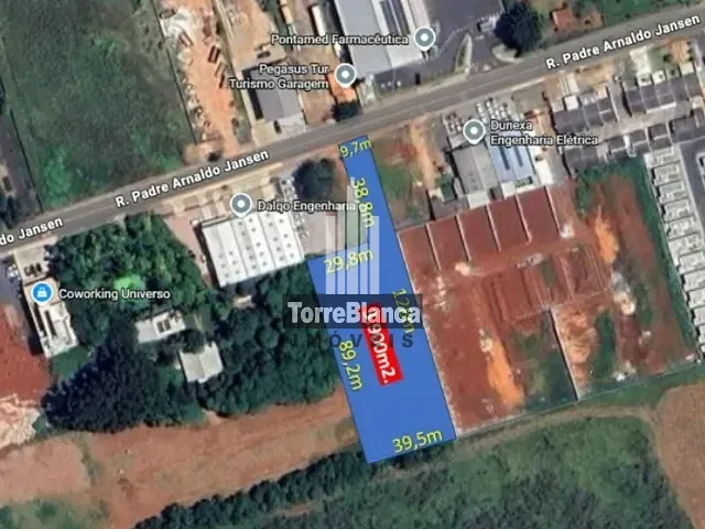 Terreno com 3900m², à venda, no bairro Cará-cará em Ponta Grossa