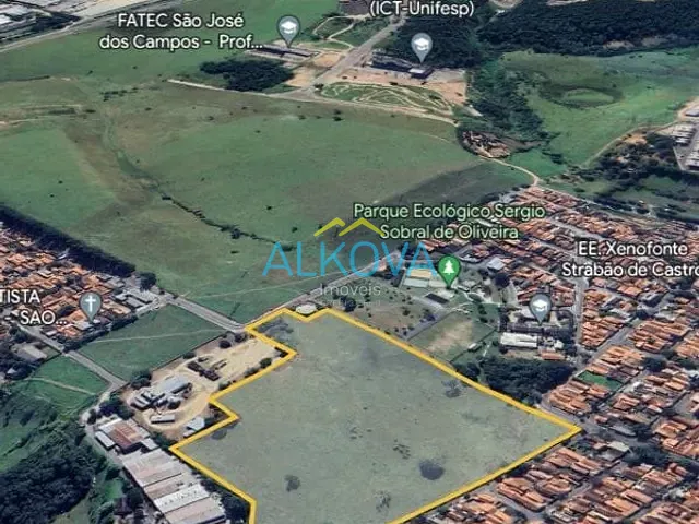 Terreno com 80000m², à venda, no bairro Jardim Santa Inês em São José dos Campos