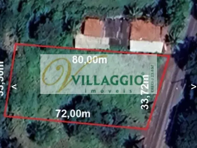 Terreno com 2491m², à venda, no bairro Centro em Mirassol