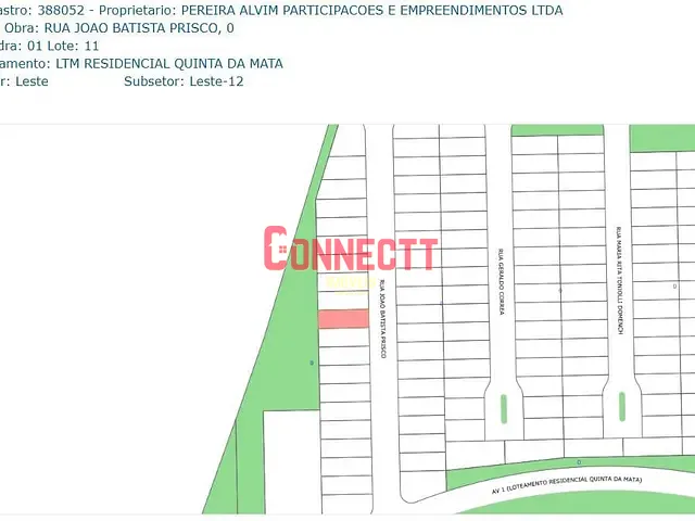 Terreno com 275m², à venda, no bairro Recreio Anhangüera em Ribeirão Preto