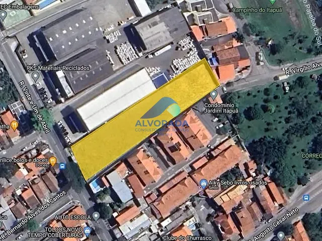 Terreno com 3000m², à venda, no bairro Eugênio de Melo em São José dos Campos