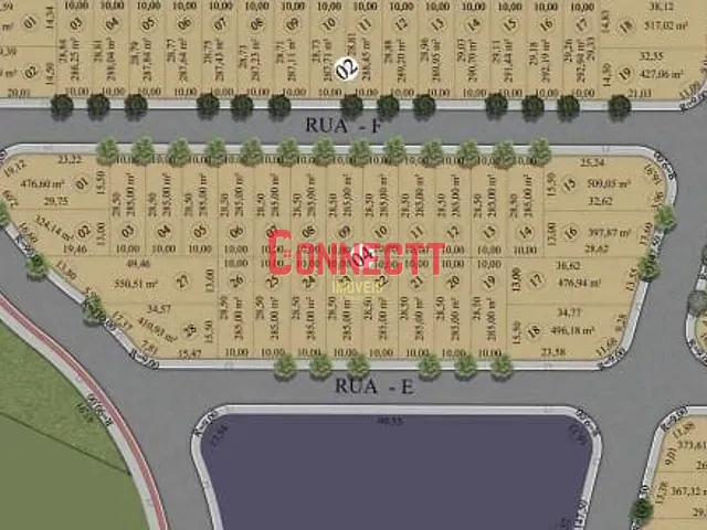 Terreno com 285m², à venda, no bairro Vila Cristal em Brodowski
