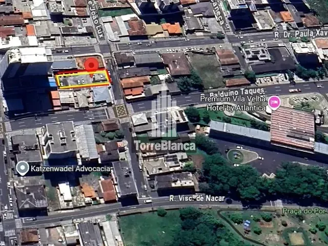 Terreno com 659m², à venda, no bairro Centro em Ponta Grossa