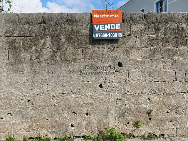 Terreno com 250m², à venda, no bairro Jardim do Vale em Jacareí