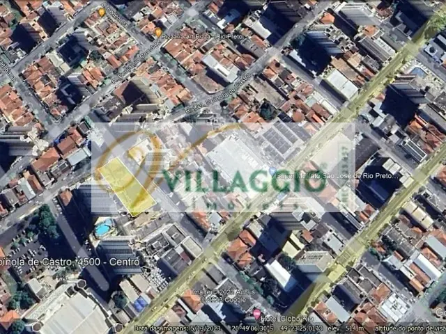 Terreno com 1650m², à venda, no bairro Centro em São José do Rio Preto