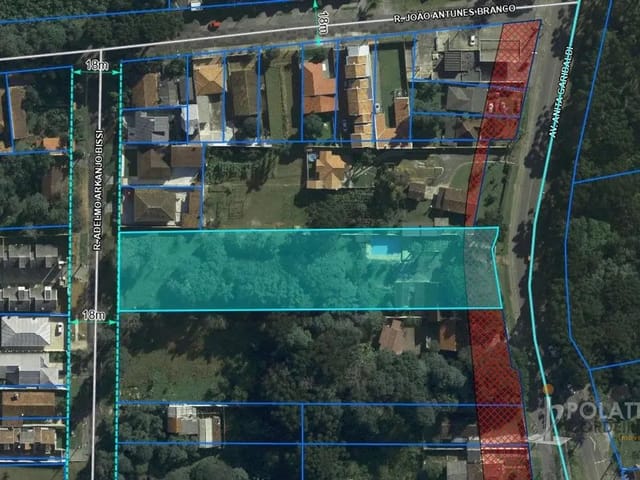 Terreno à venda, no bairro Barreirinha em Curitiba