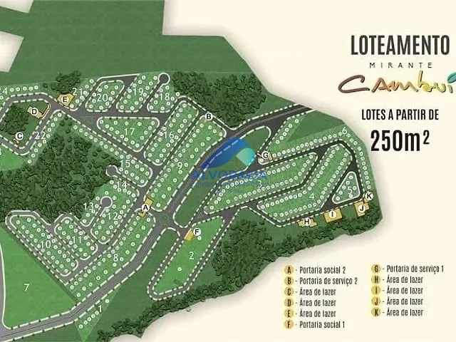 Terreno com 250m², à venda, no bairro Putim em São José dos Campos