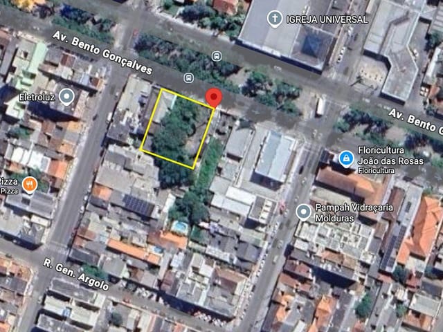 Terreno com 800m², à venda, no bairro Centro em Pelotas